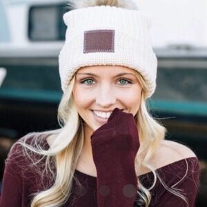 Love Your Melon Knit Pom Beanie